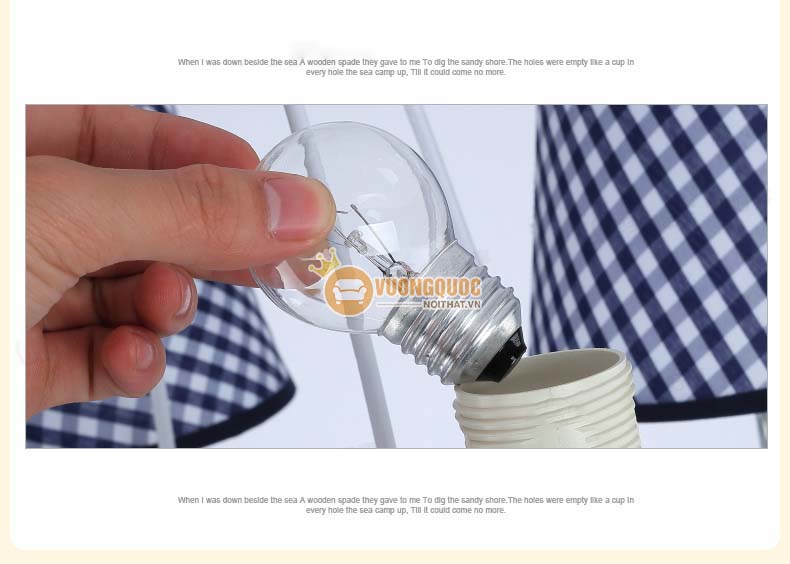 Đèn chùm trẻ em nghệ thuật UHS131-13